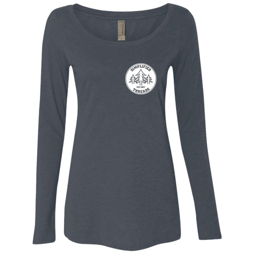 Ladies' Small Dig Your Roots Logo Long Sleeve
