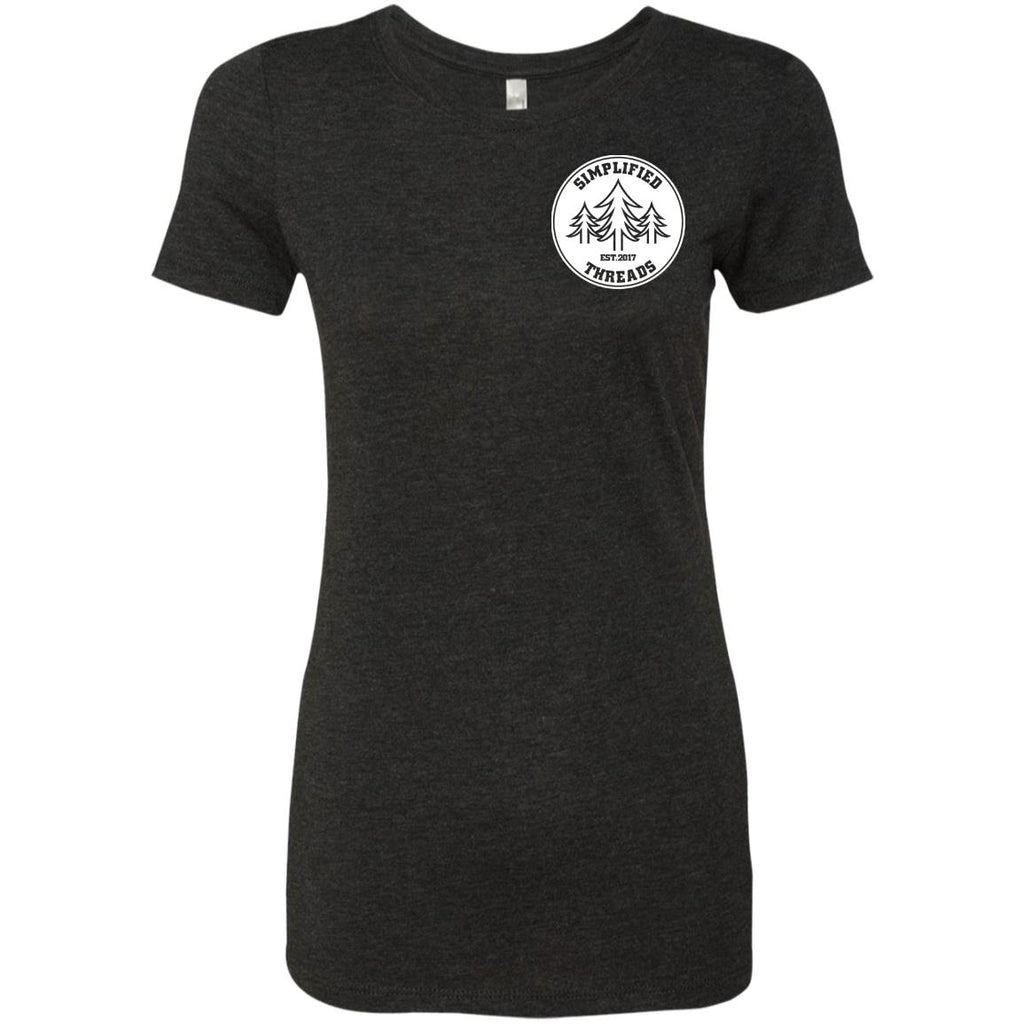 Ladies' Small Dig Your Roots Logo Tee