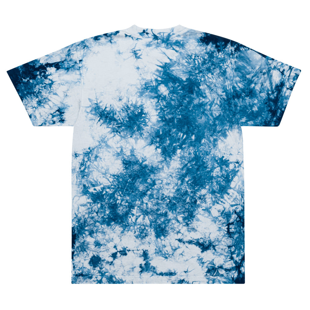 Oversized tie-dye Stitched Tee